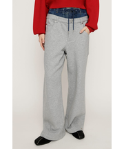 LAYERED WAIST DOCKING CUT パンツ