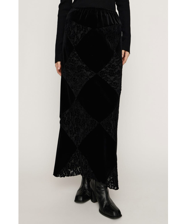 VELOUR ロングスカート