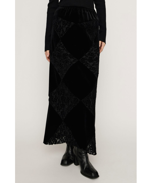 VELOUR ロングスカート