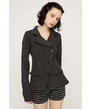 KNITTING MANNISH TAILORED ジャケット