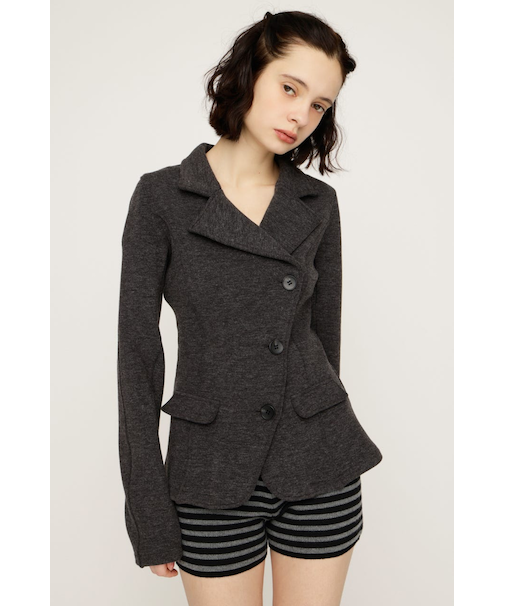 KNITTING MANNISH TAILORED ジャケット