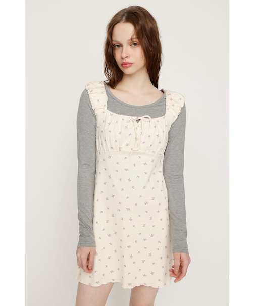 GATHER FLARE ショートワンピース