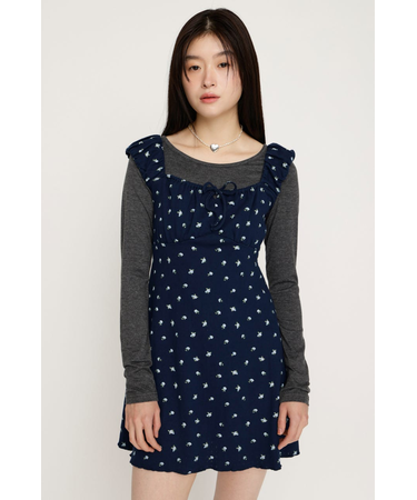 GATHER FLARE ショートワンピース