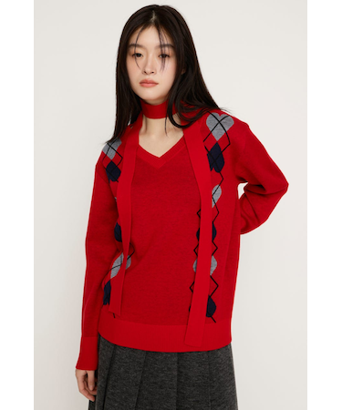 ARGYLE JQ トップス