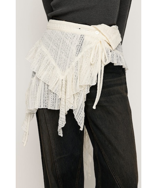 WRAP LACE SKIRT ベルト｜スライの通販｜&mall（アンドモール）三井