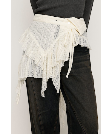 WRAP LACE SKIRT ベルト
