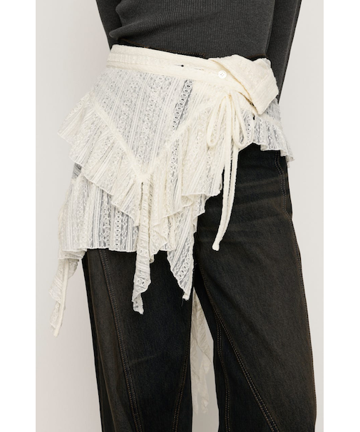 WRAP LACE SKIRT ベルト