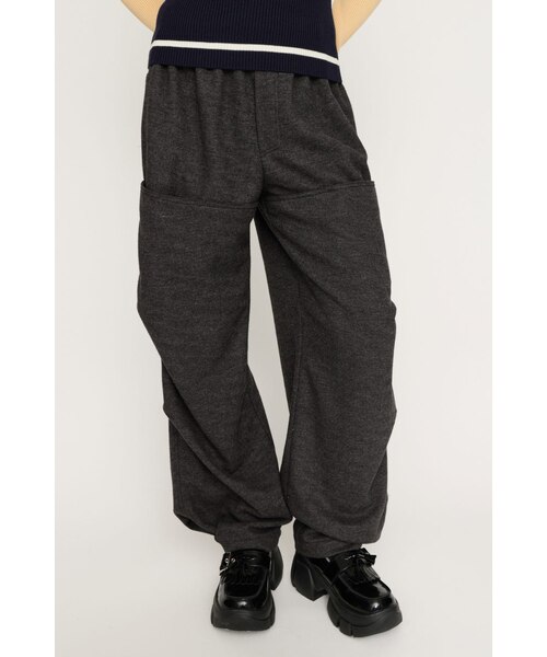 SNSで話題！】TUCK WIDE WOVEN パンツ｜スライの通販｜&mall（アンド
