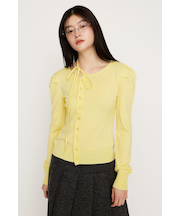 CURVE RIBBON HG PUFF トップス