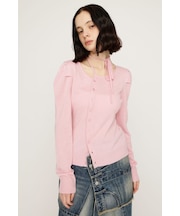 CURVE RIBBON HG PUFF トップス