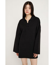 SKIPPER LACE UP ショートワンピース