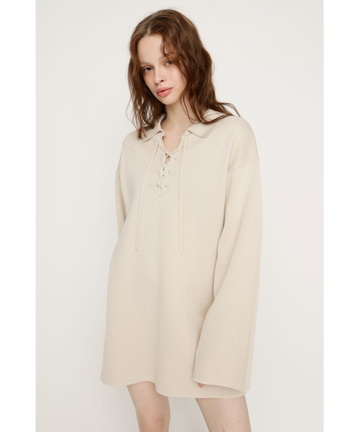 SKIPPER LACE UP ショートワンピース