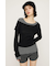 LAYERED KNIT トップス