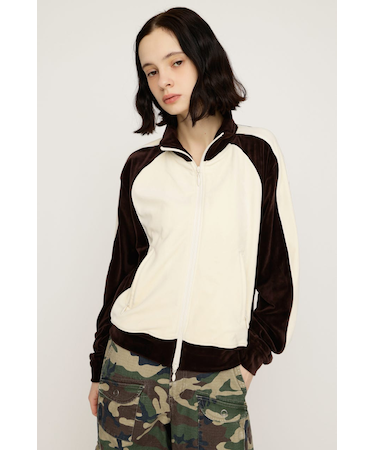 VELOUR TRACK ジャケット