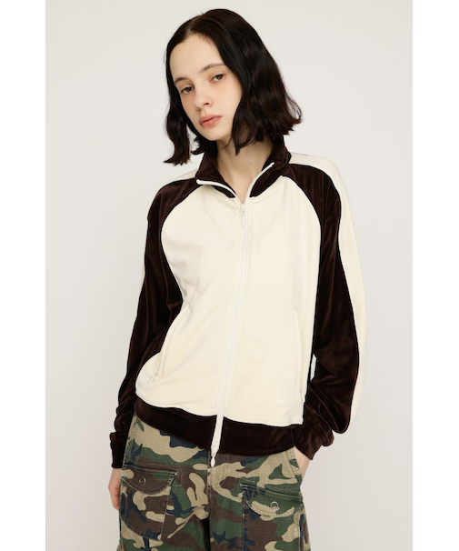 VELOUR TRACK ジャケット