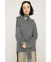 HG KNIT ASYMMETRY トップス