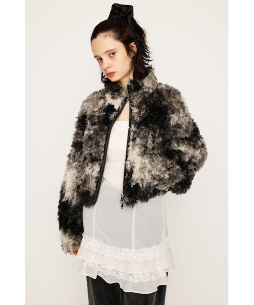 CURLED BOA ブルゾン