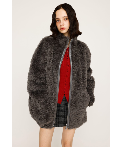 CURLED BOA ブルゾン