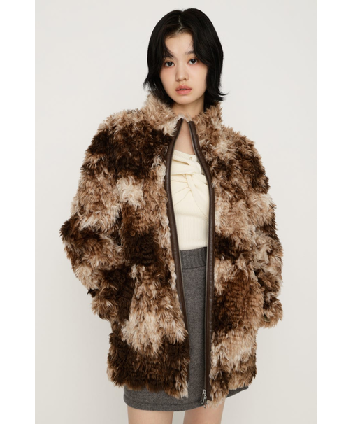 CURLED BOA ブルゾン