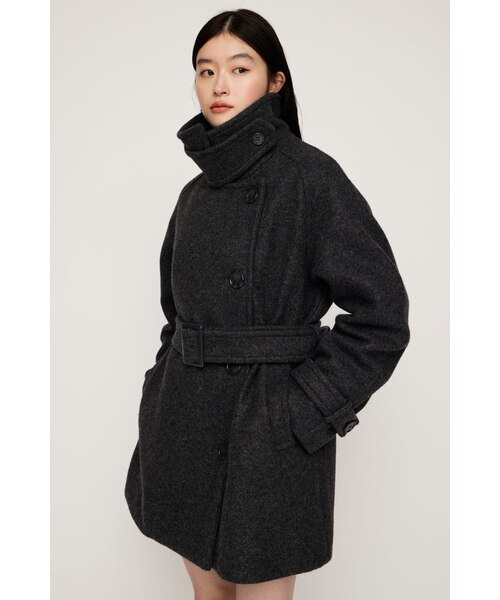 STAND NECK MIDI コート｜スライの通販｜&mall（アンドモール）三井