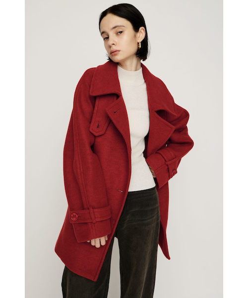STAND NECK MIDI コート｜スライの通販｜&mall（アンドモール）三井