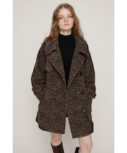 STAND NECK MIDI コート