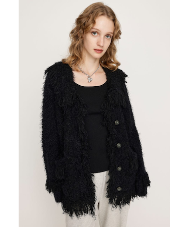 DAMAGE V/N OVER MG カーディガン