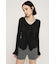 FRONT FRILL KNIT トップス
