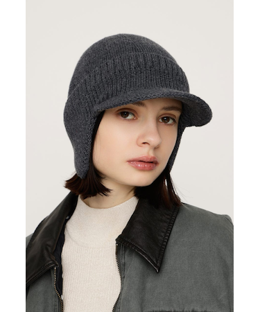 EAR FLAP KNIT キャップ