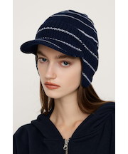 EAR FLAP KNIT キャップ