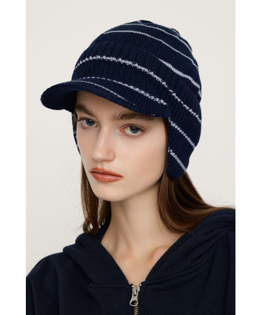 EAR FLAP KNIT キャップ