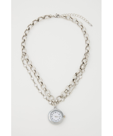 CLOCK MOTIF ネックレス