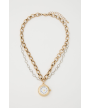 CLOCK MOTIF ネックレス