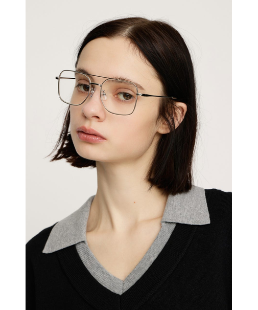 SQUARE METAL FLAME アイウェア