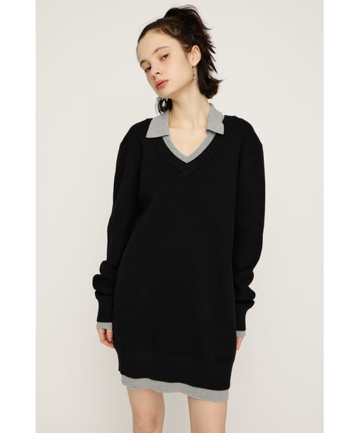 LAYERED V／N HG ワンピース