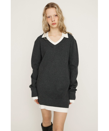 LAYERED V／N HG ワンピース