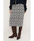 JQ CHECK KNIT ミドルスカート
