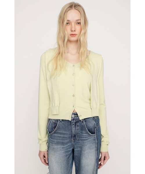 SHEER SQUEEZE CAMI トップス｜スライの通販｜&mall（アンドモール