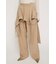 CAMI LAYERED DRAPE パンツ