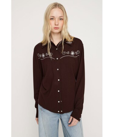 WESTERN STUDS KNIT シャツ