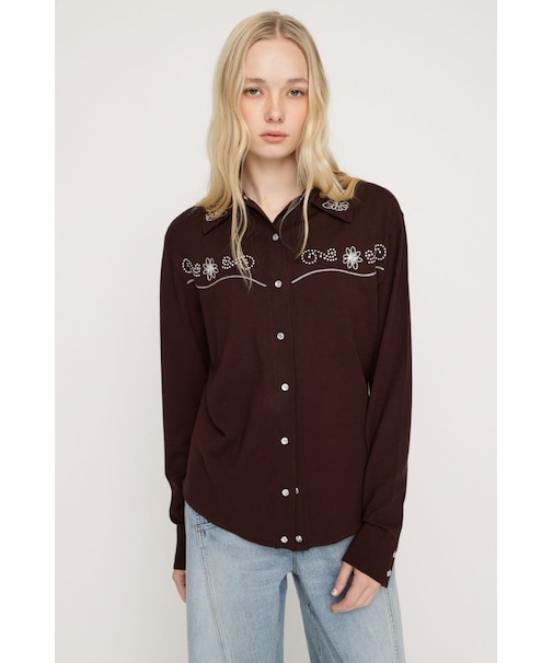 WESTERN STUDS KNIT シャツ