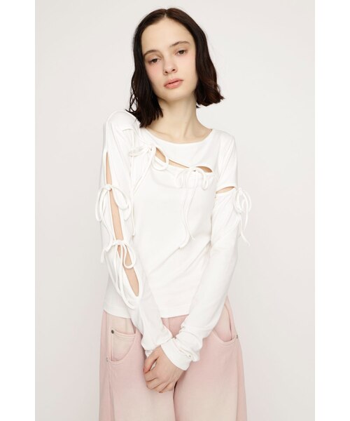 SNSで話題！】S LINE EYELET 2P｜スライの通販｜&mall（アンドモール