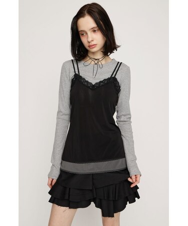 CAMI LAYERED C／N トップス