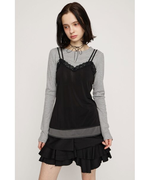 CAMI LAYERED C／N トップス