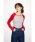 【THROW】FINE TOUCH RAGLAN L／S トップス