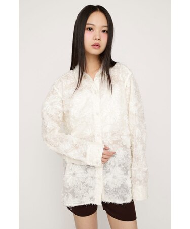 LOOSE LACE シャツ