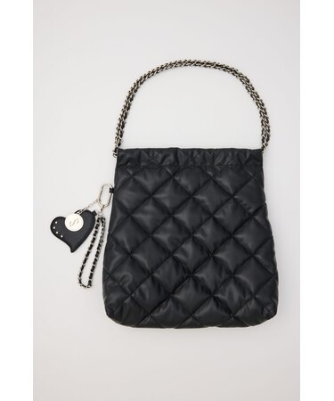 QUILTING F／LEATHER CHAIN バッグ｜スライの通販｜&mall（アンド 