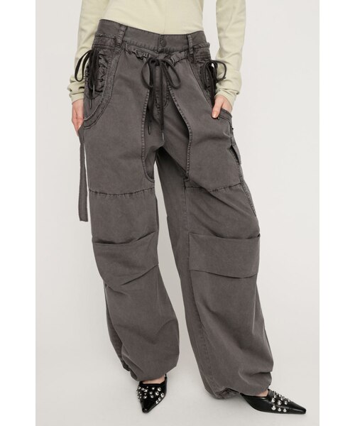 Sly TUCK WIDE WOVEN パンツ SNSで話題！】TUCK WIDE WOVEN パンツ｜スライの通販｜&mall（アンド