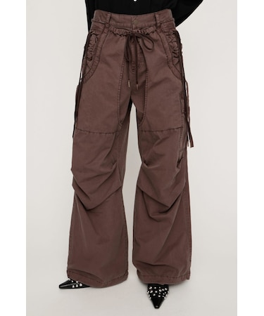 【SNSで話題！】TUCK WIDE WOVEN パンツ