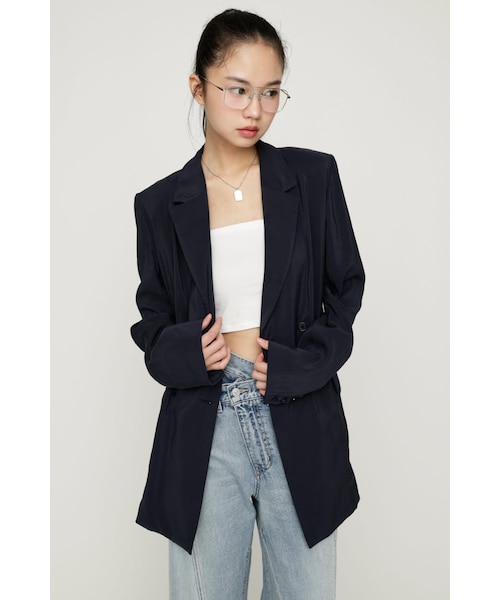 SUMMER BELTED TAILOR ジャケット SUMMER BELTED TAILOR ジャケット｜スライの通販｜&mall（アンドモール